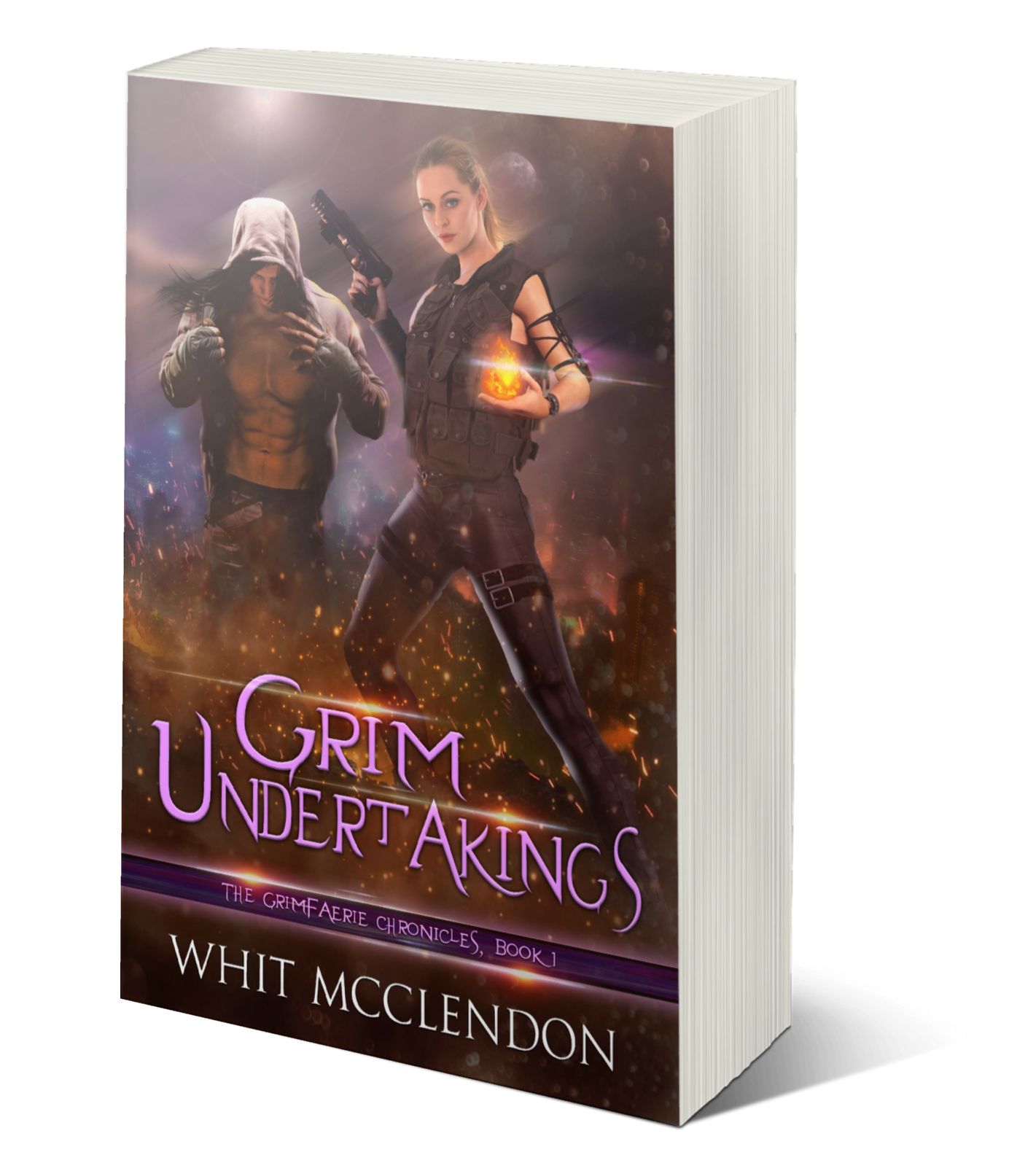 Grim Undertakings: Book 1 of the GrimFaerie Chronicles by Whit McClendon,  Paperback